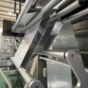 multilane sachet machine's automatic correction device