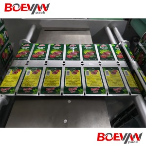 BHD-280DSZ Horizontaler Zipper Duplex Doypack-Verpackungsmaschine für Pulver