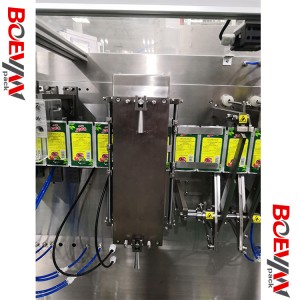 BHD-280DSZ Horizontaler Zipper Duplex Doypack-Verpackungsmaschine für Pulver
