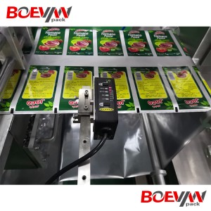 BHD-280DSZ Horizontaler Zipper Duplex Doypack-Verpackungsmaschine für Pulver