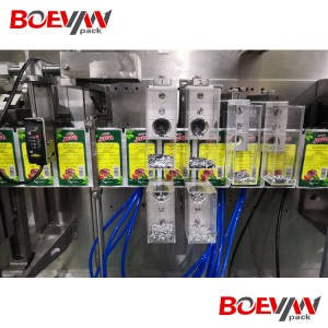 BHD-280DSZ Horizontaler Zipper Duplex Doypack-Verpackungsmaschine für Pulver