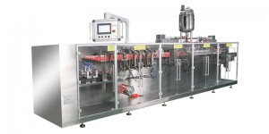 BHD-280DSZ Horizontaler Zipper Duplex Doypack-Verpackungsmaschine für Pulver