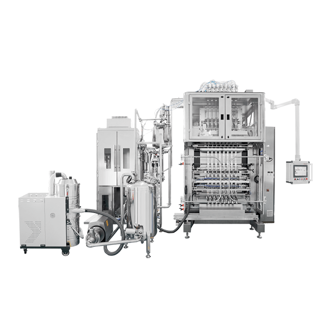 BVS8-880 Servo Multi-Lane Packing Machine for Fruit Yogurt