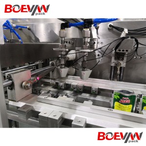 BHD-280DSZ Horizontaler Zipper Duplex Doypack-Verpackungsmaschine für Pulver