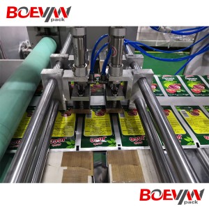 BHD-280DSZ Horizontaler Zipper Duplex Doypack-Verpackungsmaschine für Pulver
