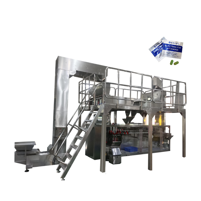Horizontal Premade Pouch Capsule Packing Machine