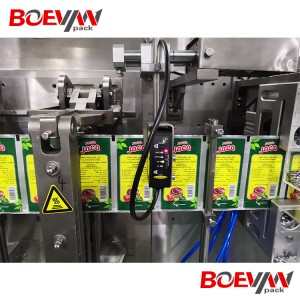 BHD-280DSZ Horizontaler Zipper Duplex Doypack-Verpackungsmaschine für Pulver
