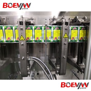 BHD-280DSZ Horizontaler Zipper Duplex Doypack-Verpackungsmaschine für Pulver