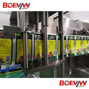 BHD-280DSZ Horizontaler Zipper Duplex Doypack-Verpackungsmaschine für Pulver