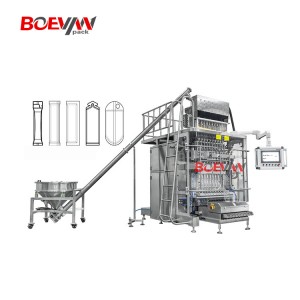 Multilane Stick Bag Packing Machine For Powder Granule