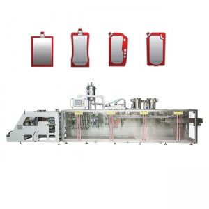 60-80ppm fully automatic stand-up pouch flat-pouch filling and sealing machine with spout/cap 